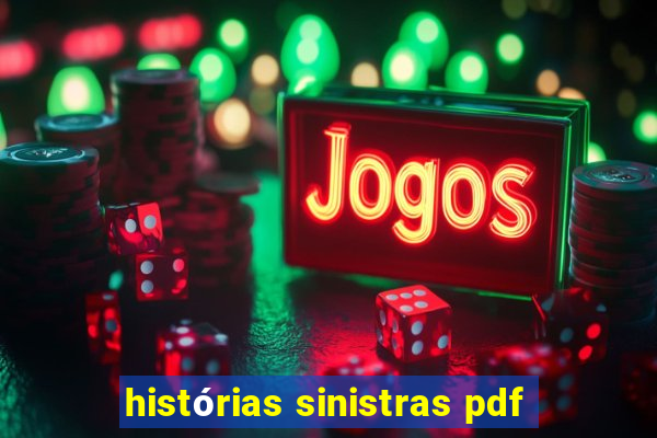 histórias sinistras pdf