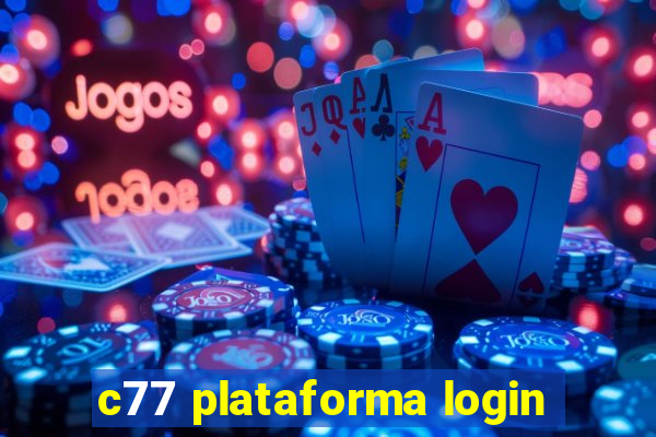 c77 plataforma login