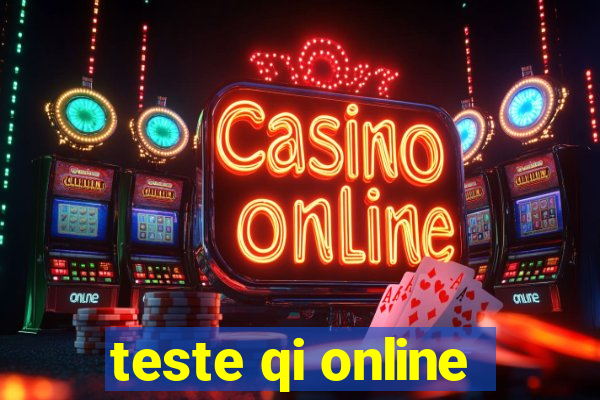 teste qi online