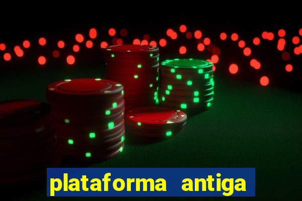 plataforma antiga de jogos