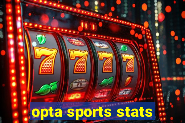 opta sports stats