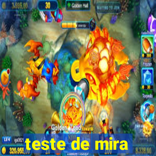 teste de mira