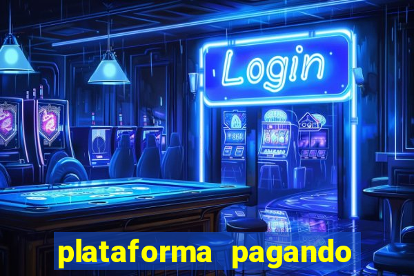 plataforma pagando bonus no cadastro