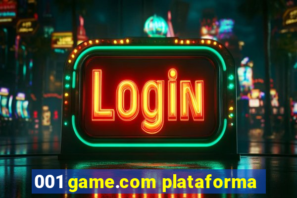 001 game.com plataforma