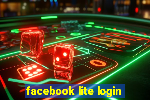 facebook lite login