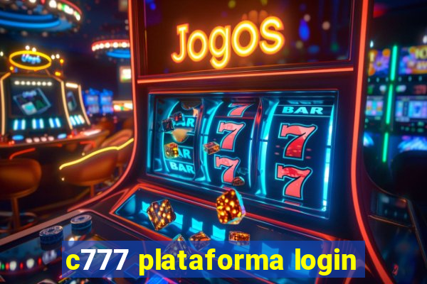 c777 plataforma login