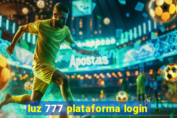 luz 777 plataforma login