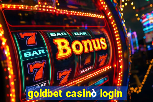 goldbet casinò login