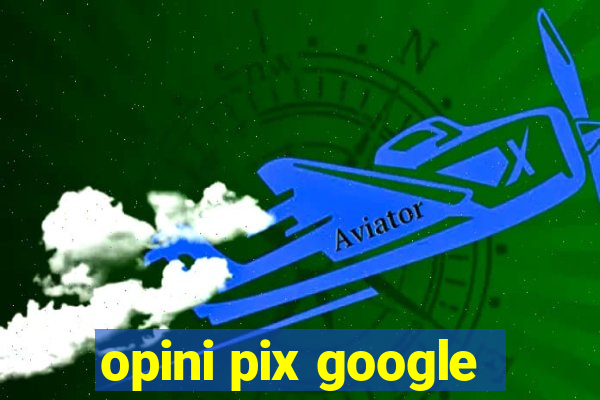 opini pix google