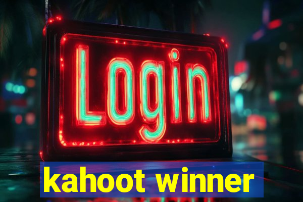 kahoot winner