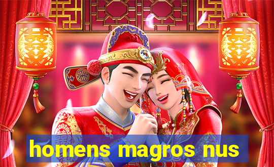 homens magros nus