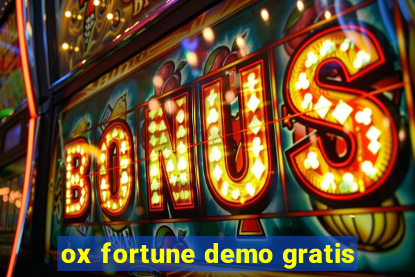 ox fortune demo gratis